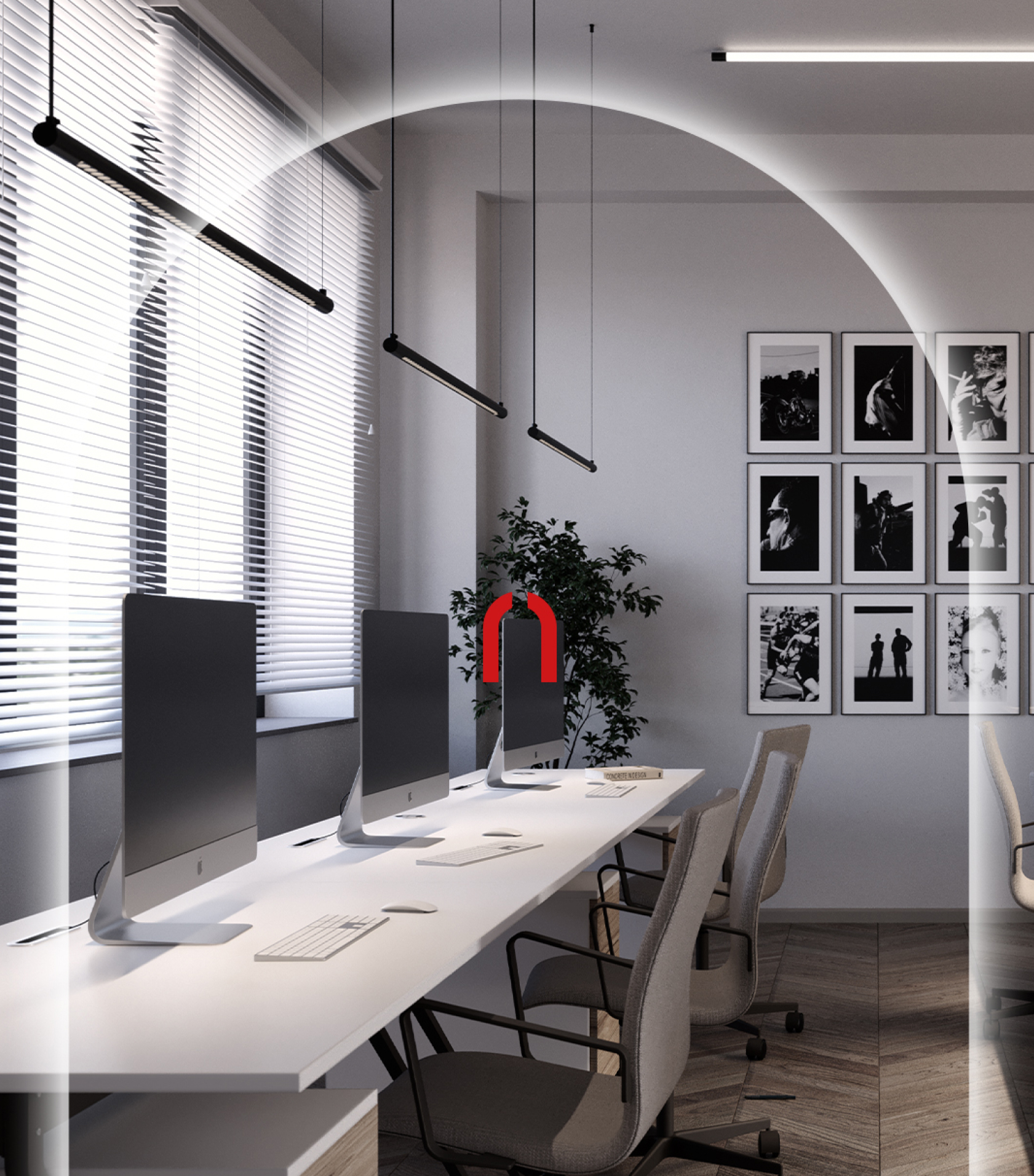 Illuminazione per uffici Novalux: ripartire a settembre con ambienti più efficienti e confortevoli